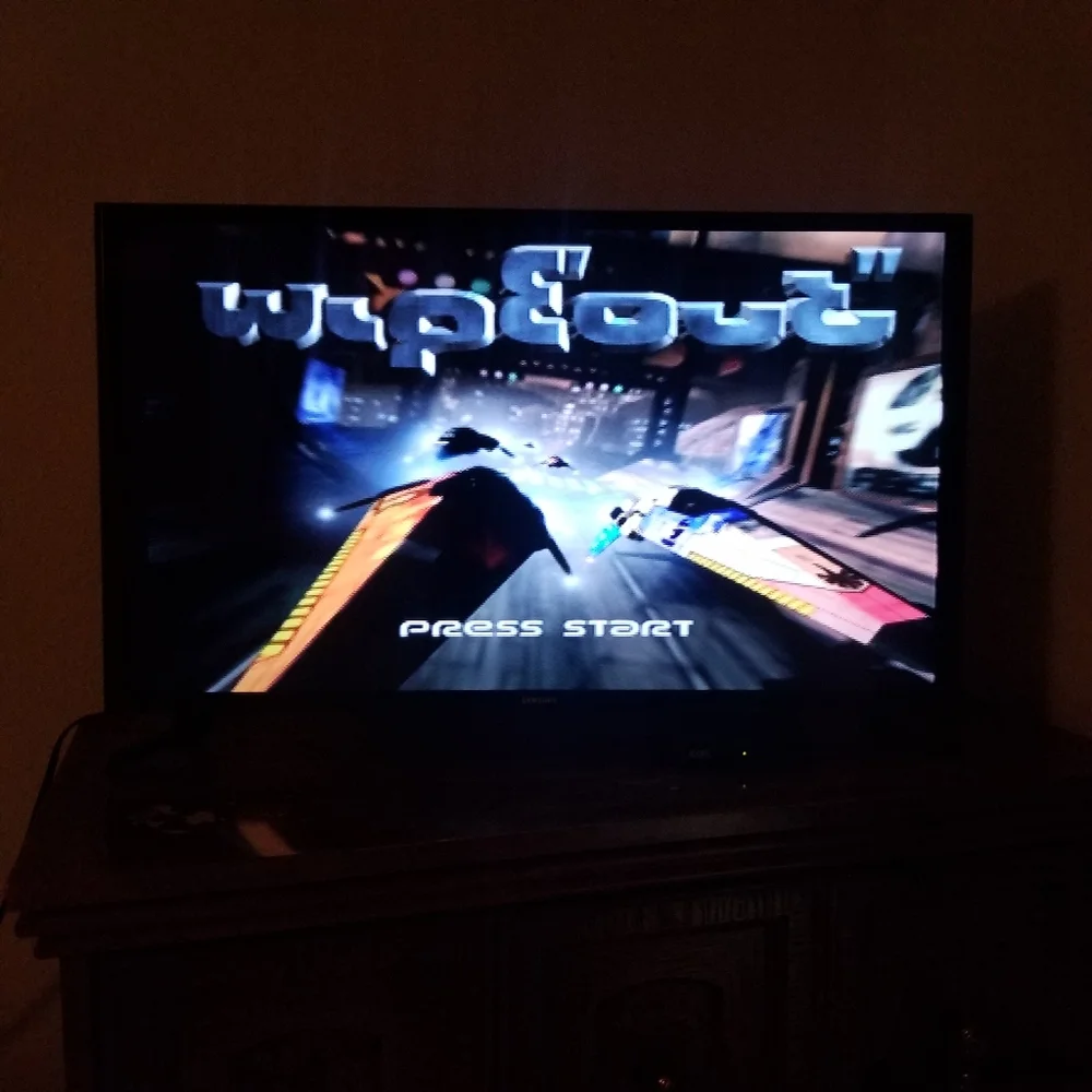 Wipeout Ballistic Antigravity Racing PS1 Sony PlayStation Video Game